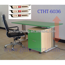 Prague adjustable elegant wooden computer desk&Brno standing desk computer desk writing desk&Ostrava electric height adjustable